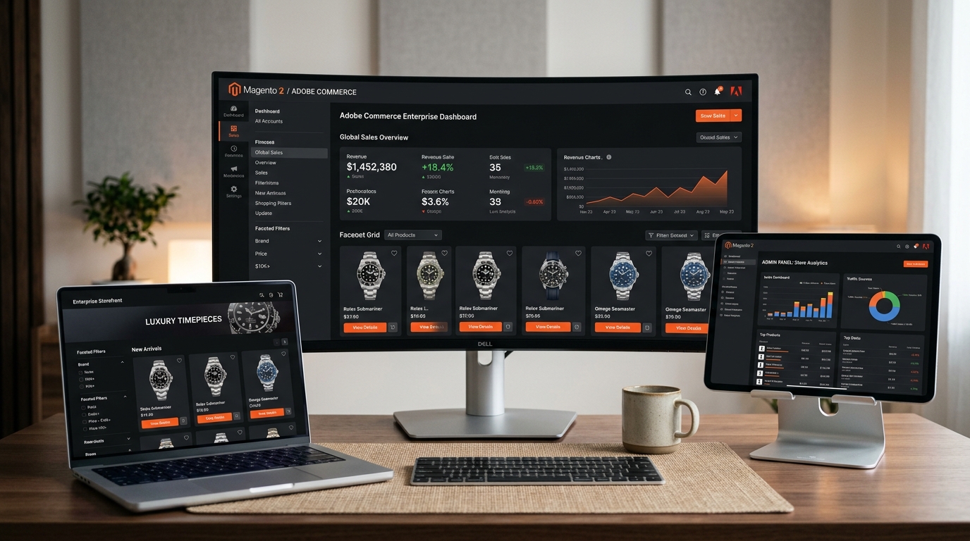 Magento Enterprise Commerce Architecture by iCanSoft